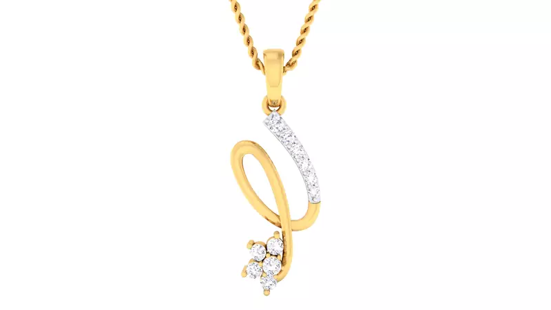 Sterling Silver Alaka Pendan