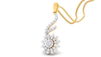 Sterling Silver Kasturi Pendan 2