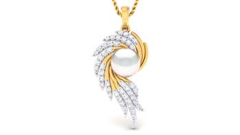 Sterling Silver Ragini Pendan 1