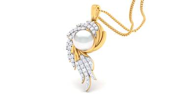 Sterling Silver Ragini Pendan 2