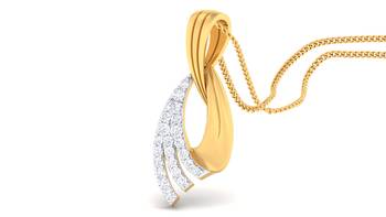 Sterling Silver Aradhana Pendan 2
