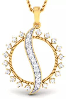 Sterling Silver Sushmita Pendan