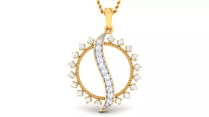 Sterling Silver Sushmita Pendan