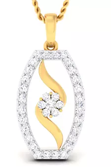 Sterling Silver Zoya Pendan