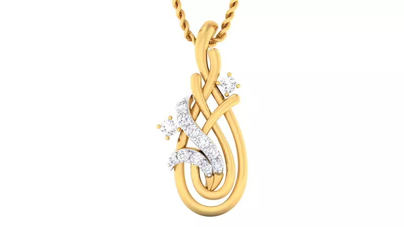 Sterling Silver Kumkum Pendan