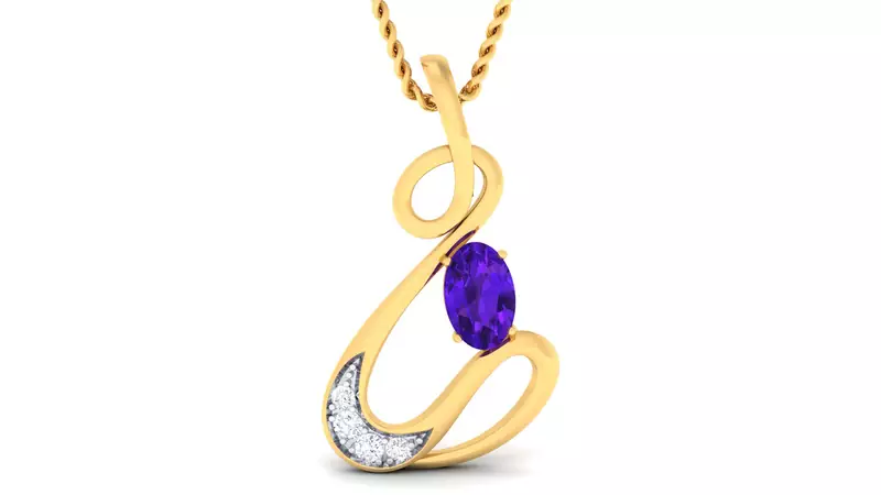 Sterling Silver Patana Pendan
