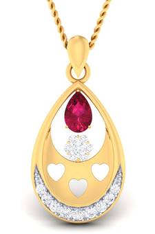 Sterling Silver Kashmiri Pendan