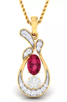 Sterling Silver Kalyan Pendan