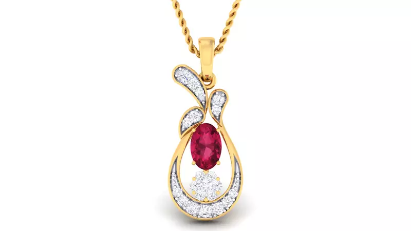 Sterling Silver Kalyan Pendan