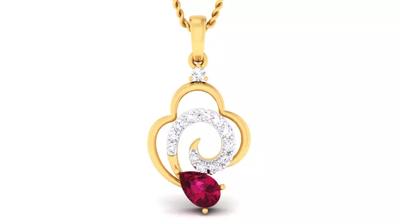 Sterling Silver Karnataka Pendan
