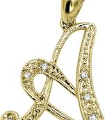 Sterling Silver Pendant Made With Cubic Zirconia