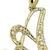 Sterling Silver Pendant Made With Cubic Zirconia