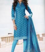 Crepe dress material elegant designer unstitched salwar suit d.no 7155