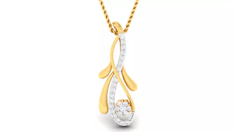 Sterling Silver Ragini Pendan