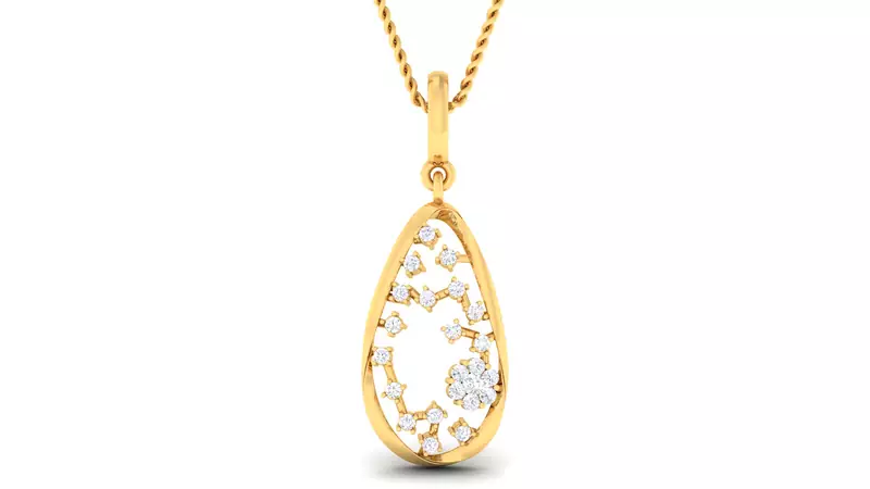 Sterling Silver Sushmita Pendan