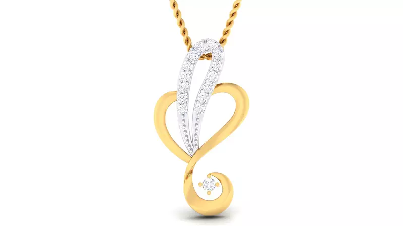 Sterling Silver Pari Pendan