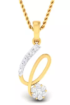 Sterling Silver Avani Pendan