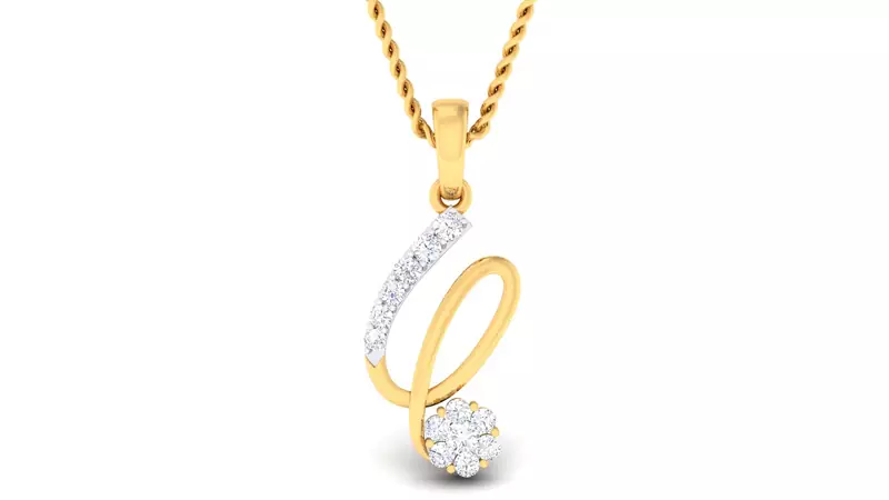 Sterling Silver Avani Pendan