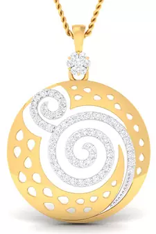Sterling Silver Bhopal Pendan