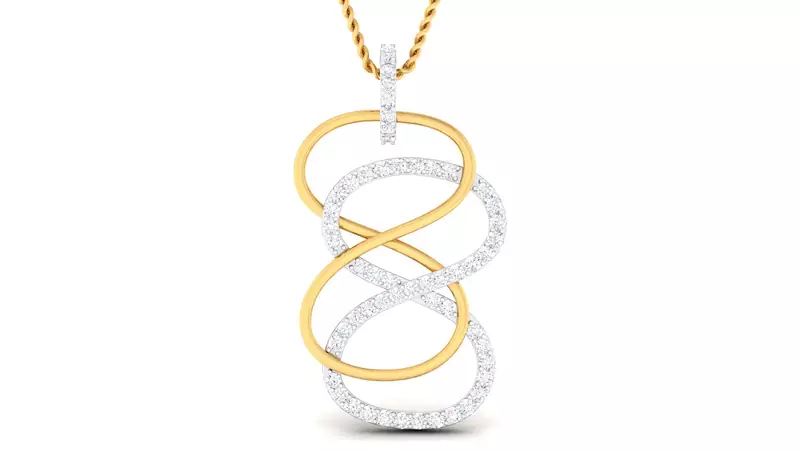 Sterling Silver Kolkata Pendan