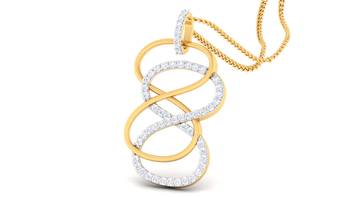 Sterling Silver Kolkata Pendan 2