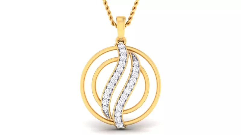 Sterling Silver Rajstan Pendan