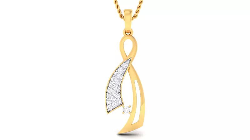 Sterling Silver Kashmiri Pendan
