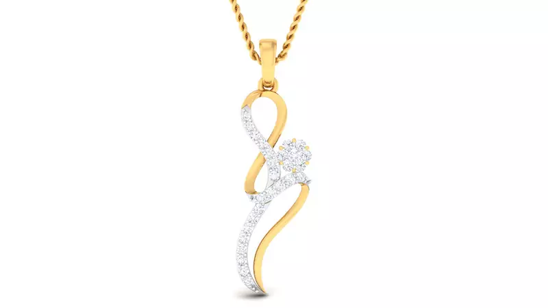 Sterling Silver Swati Pendan