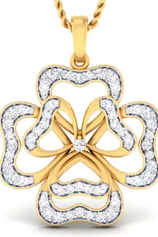 Sterling Silver Divya Pendan