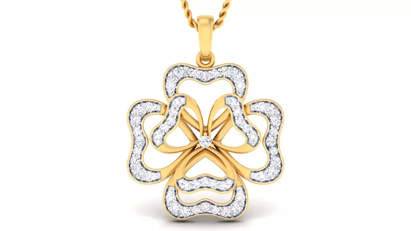 Sterling Silver Divya Pendan