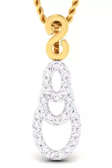 Sterling Silver Radha Pendan