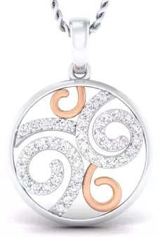 Sterling Silver Meghana Pendan