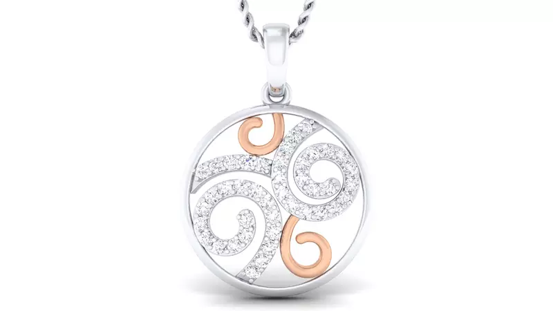 Sterling Silver Meghana Pendan