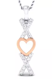 Sterling Silver Mukta Pendan