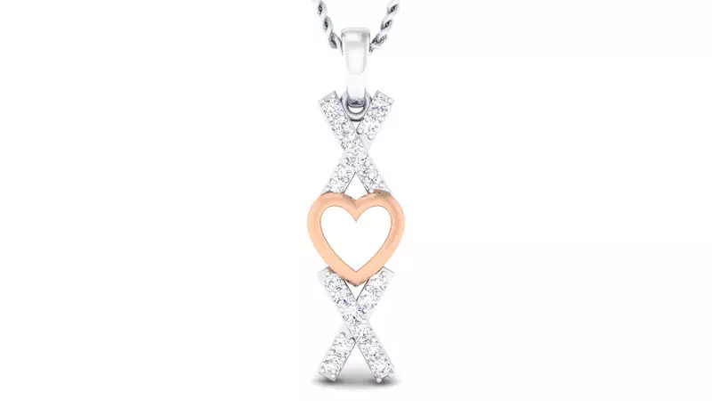 Sterling Silver Mukta Pendan