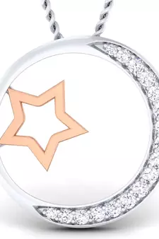 Sterling Silver Priyanka Pendan