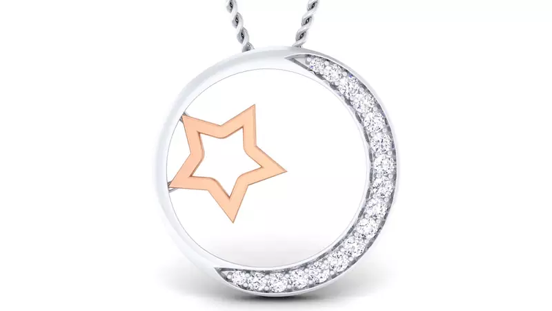 Sterling Silver Priyanka Pendan