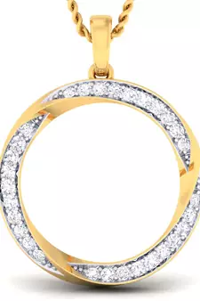 Sterling Silver Shweta Pendan