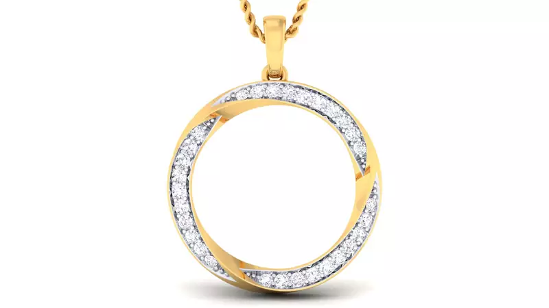 Sterling Silver Shweta Pendan