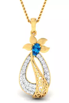 Sterling Silver Nandini Pendan