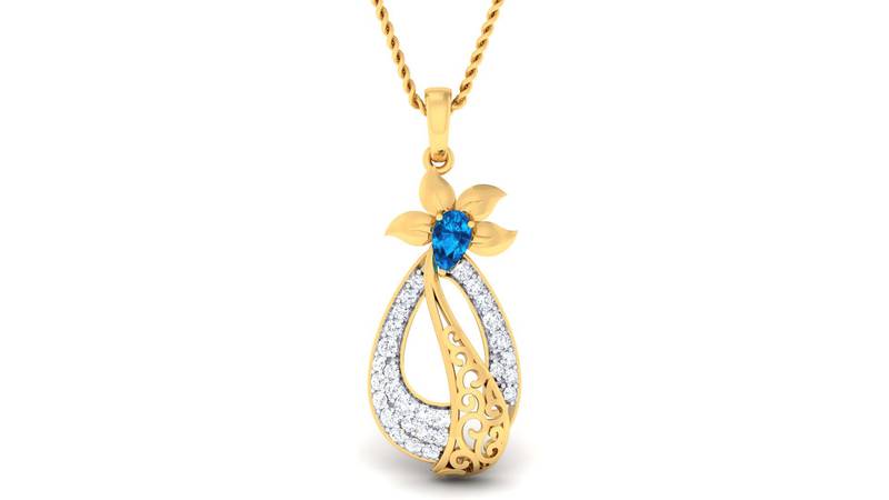 Sterling Silver Nandini Pendan