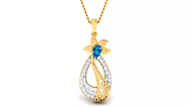 Sterling Silver Nandini Pendan