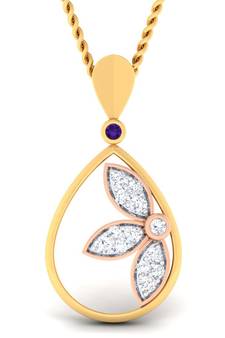 Sterling Silver Daya Pendan