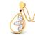 Sterling Silver Daya Pendan