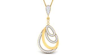 Sterling Silver Veena Pendan 1