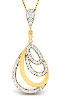 Sterling Silver Veena Pendan