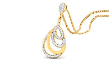 Sterling Silver Veena Pendan 2