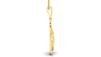 Sterling Silver Veena Pendan 3