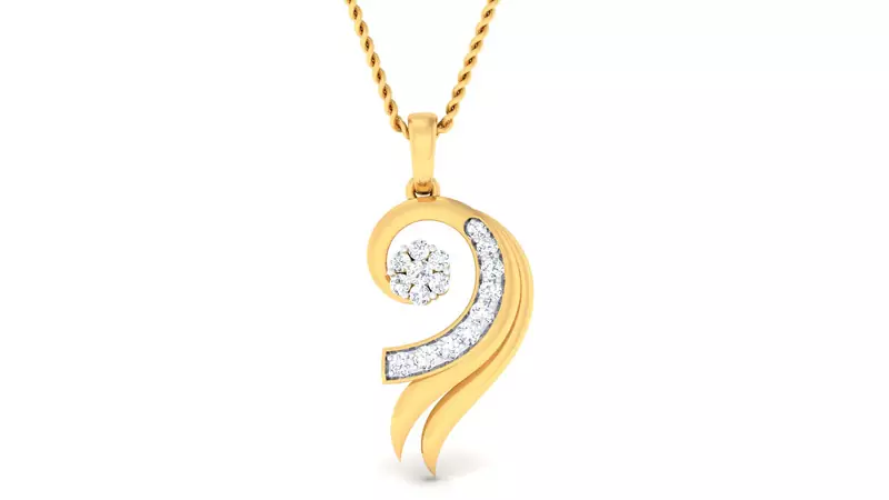 Sterling Silver Ranchi Pendan