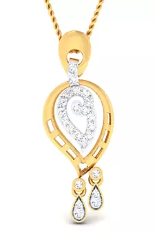 Sterling Silver Komal Pendan